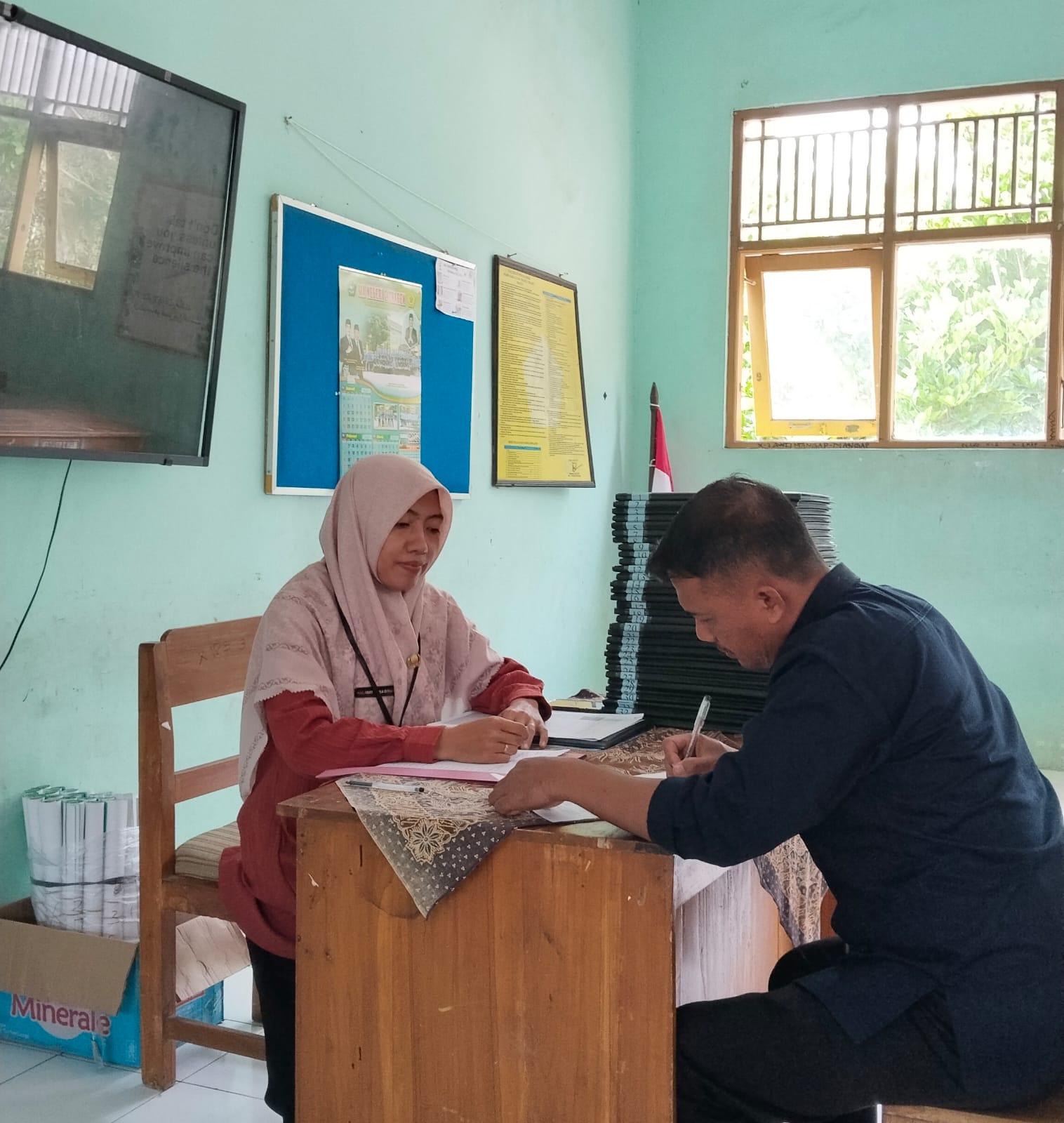 Penguatan Peran Orang Tua, MAN 2 Sragen Gelar Gerakan Ayah Mengambil Rapor
