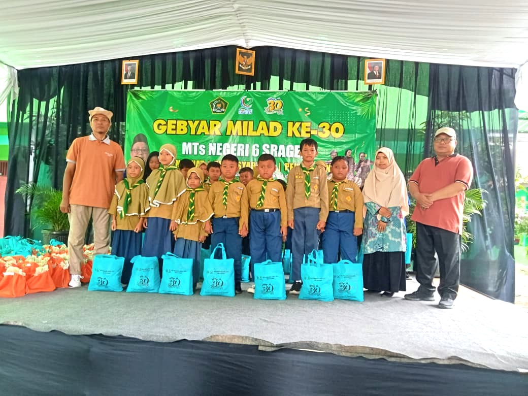 MTsN 6 Sragen Rayakan Milad ke-30, Hadirkan Semangat Kebersamaan dan Kreativitas Siswa