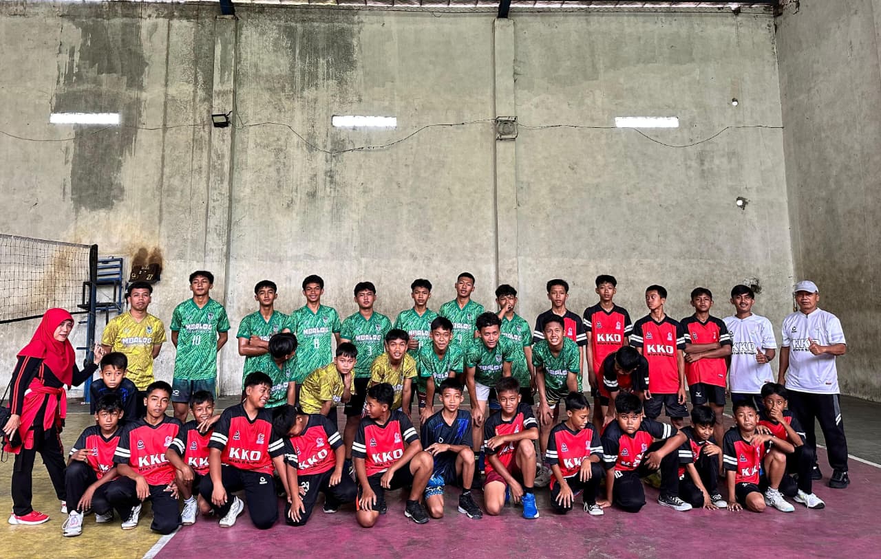 MTsN 6 Sragen Gelar Sparing Voli KKO Vs MTsN 2 Boyolali, Ajang Uji Kapasitas Dan Sportivitas