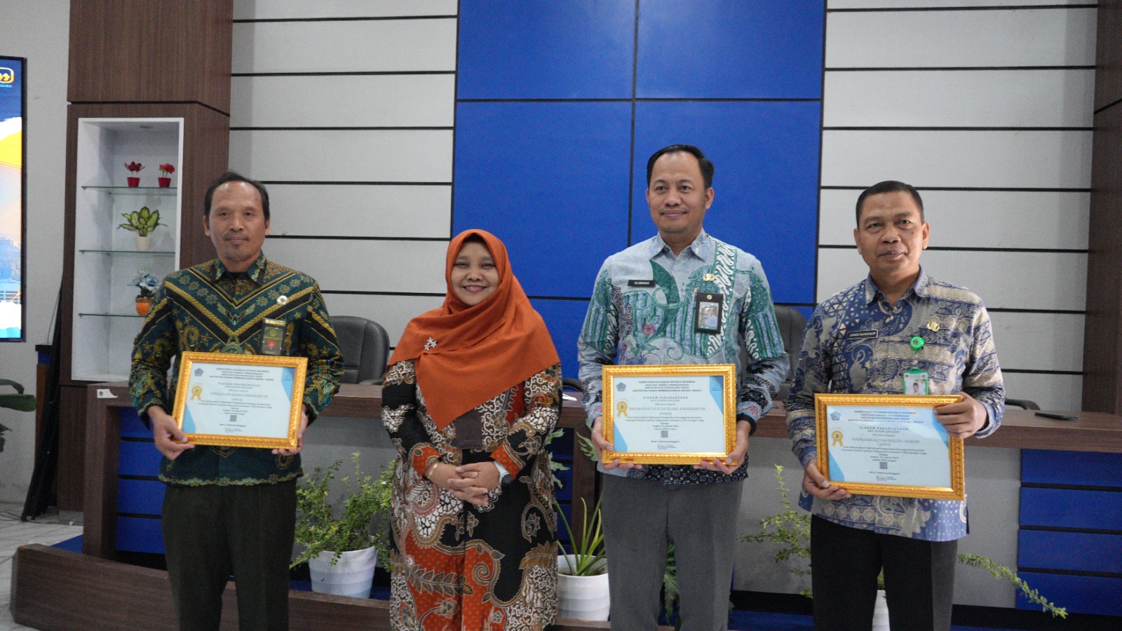 MAN 1 Sragen Perkuat Tata Kelola Keuangan, KPPN Anugerahkan Juara 3 Digipaysatu