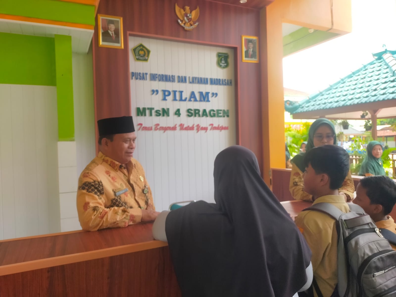 Tingkatkan Kualitas Pelayanan Publik, MTsN 4 Sragen Terapkan Pelayanan PILAM