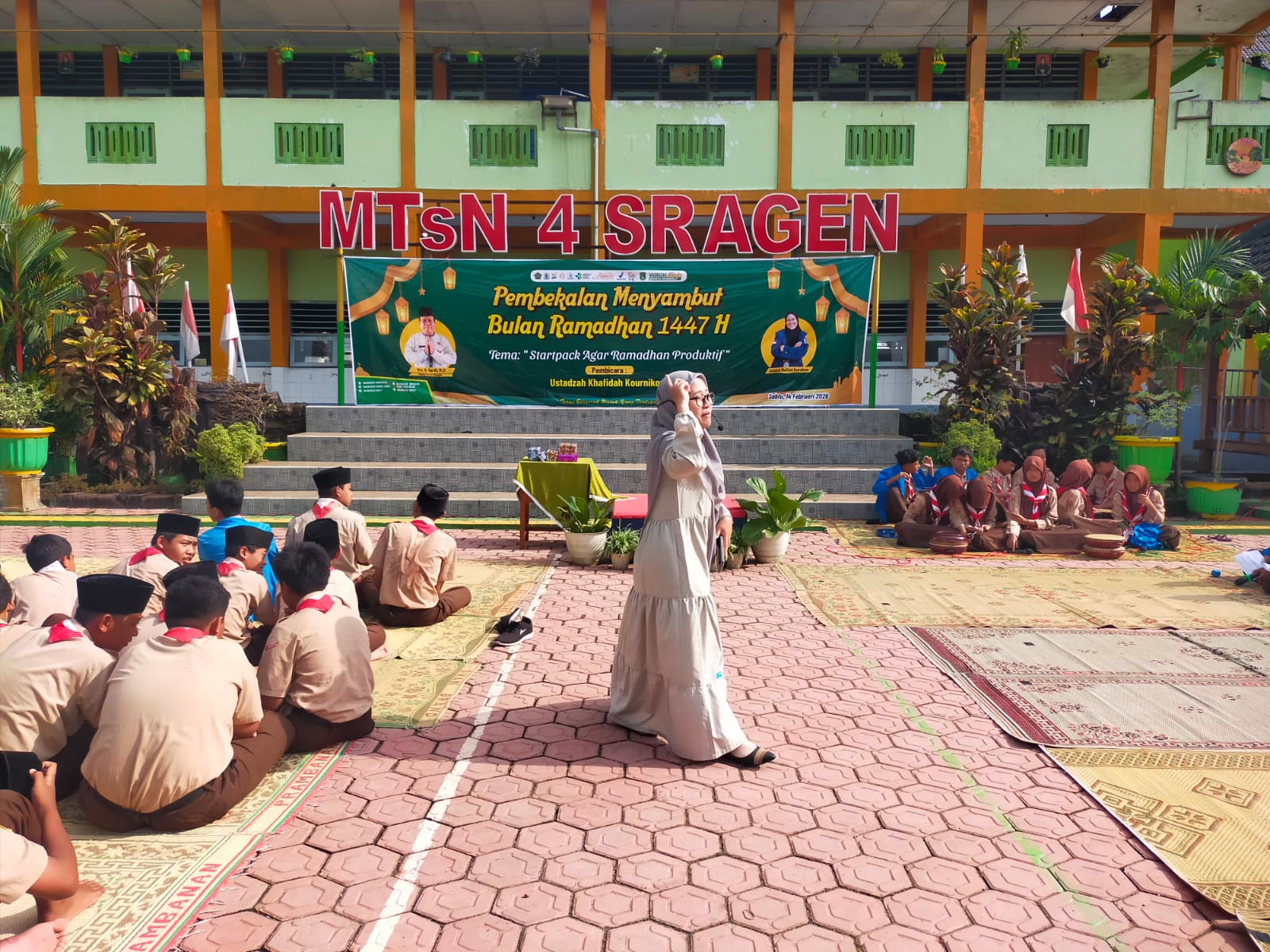 Jelang Ramadan, MTsN 4 Sragen Beri Pembekalan pada Siswa