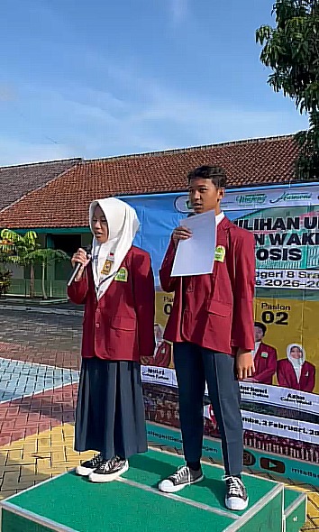 MTsN 8 Sragen Gelar Pemilihan Ketua OSIS Periode 2026–2027