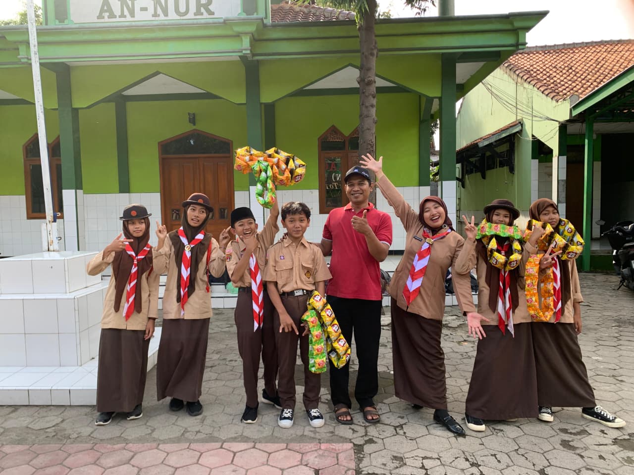 Jumat Ceria Pramuka, Inovasi MTsN 2 Sragen dalam Pembinaan Kepramukaan