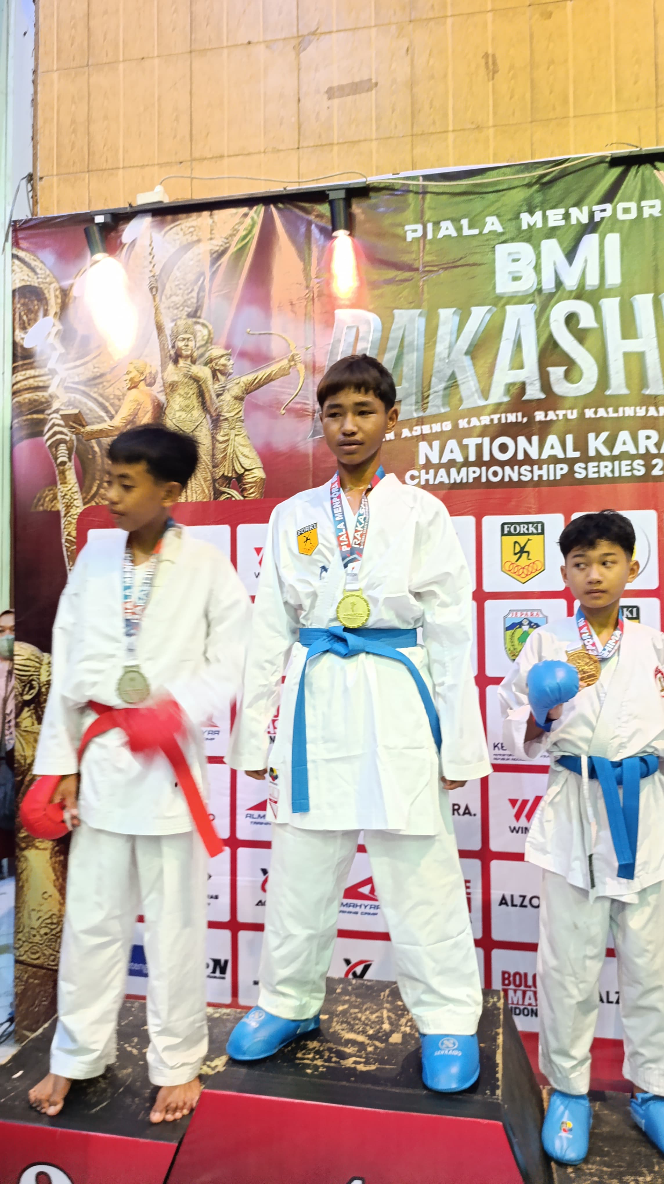 MTs Nurul Huda Gondang Raih Juara 1 Kejuaraan Menpora RI BMI Rakashima Nasional 2026