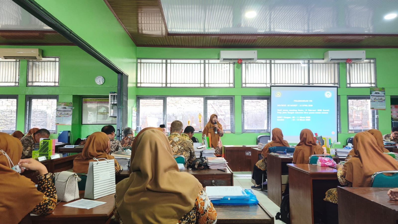 Jelang UM di Awal Maret, MAN 1 Sragen Gelar Rapat Koordinasi Menyeluruh