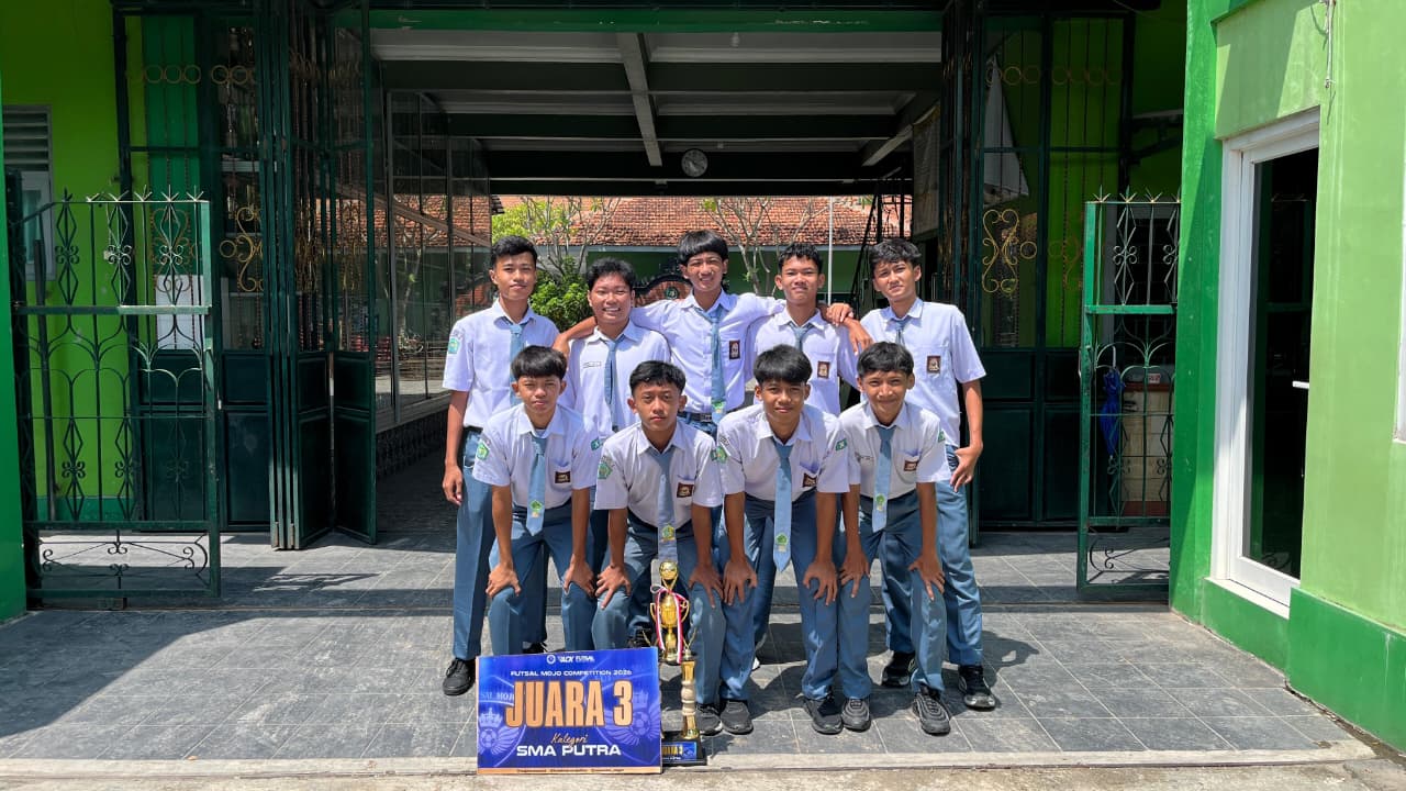 Tim Fustal MAN 1 Sragen Amankan Podium Ketiga di Turnamen Futsal Mojo Competition 2026