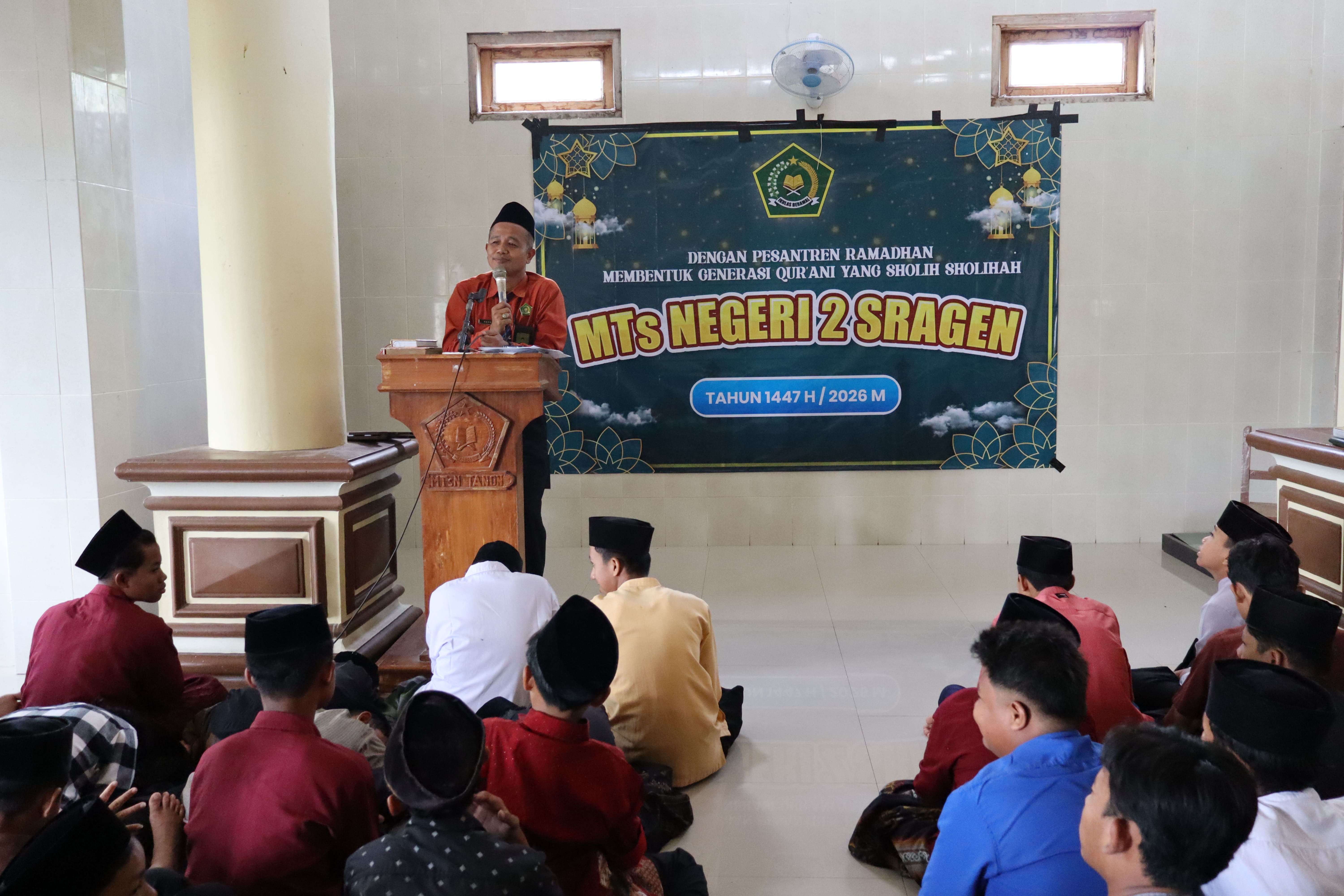 Tiga Hari Pesantren Ramadan, MTsN 2 Sragen Perkuat Karakter Religius Siswa