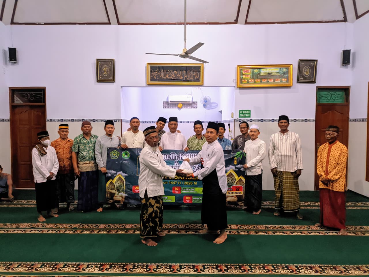 MAN 3 Sragen Tutup Safari Ramadan di Masjid Al Archom Kalijambe