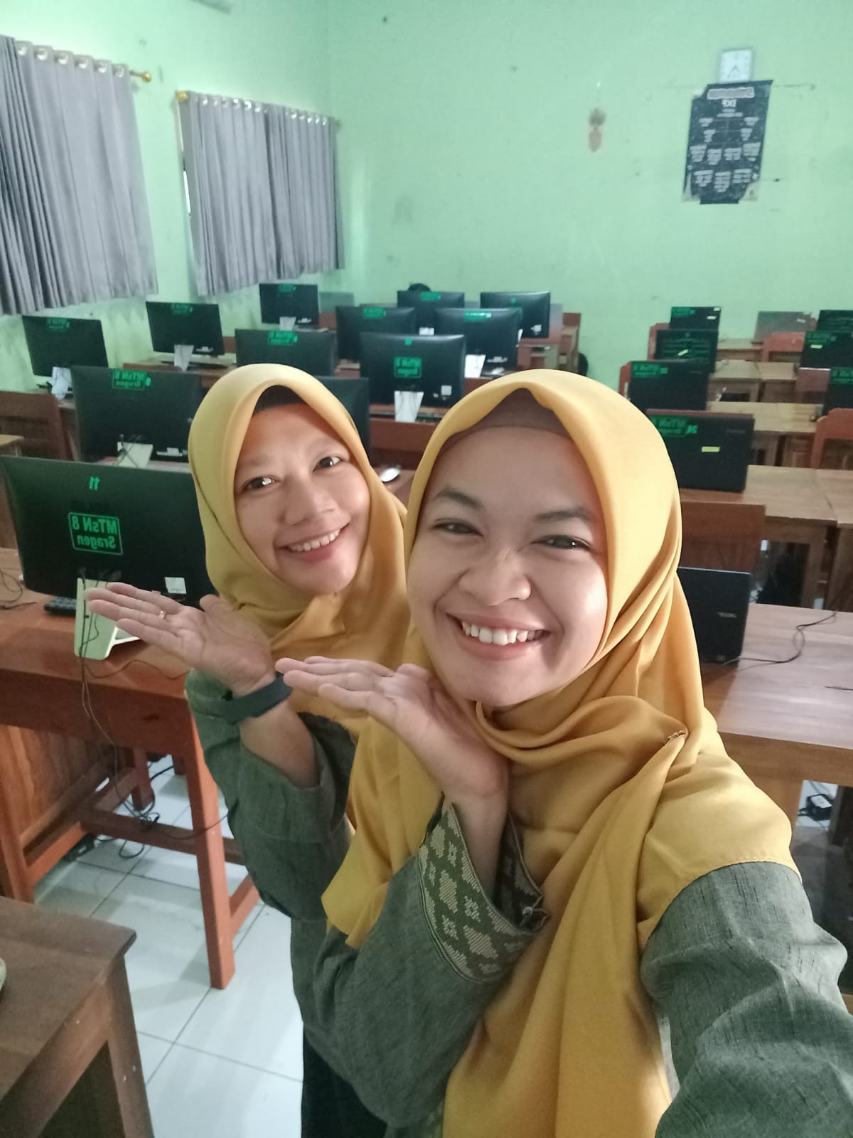 Duo Srikandi Matsanabe Siap Kawal Pelaksanaan TKA