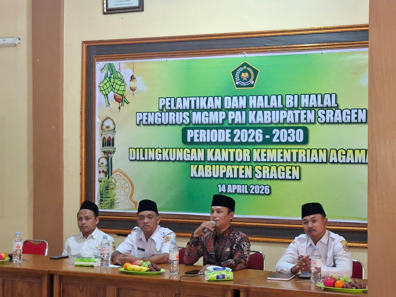 Kemenag Sragen Lantik Pengurus MGMP PAI SMA 2026–2030, Dorong Lingkungan Belajar Aman dan Nyaman
