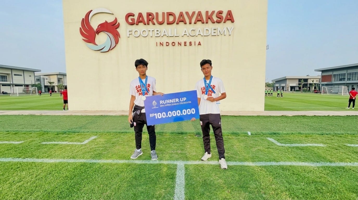 Dua Bintang Muda MAN 1 Sragen, Raih Runner Up EPA Super League U-16