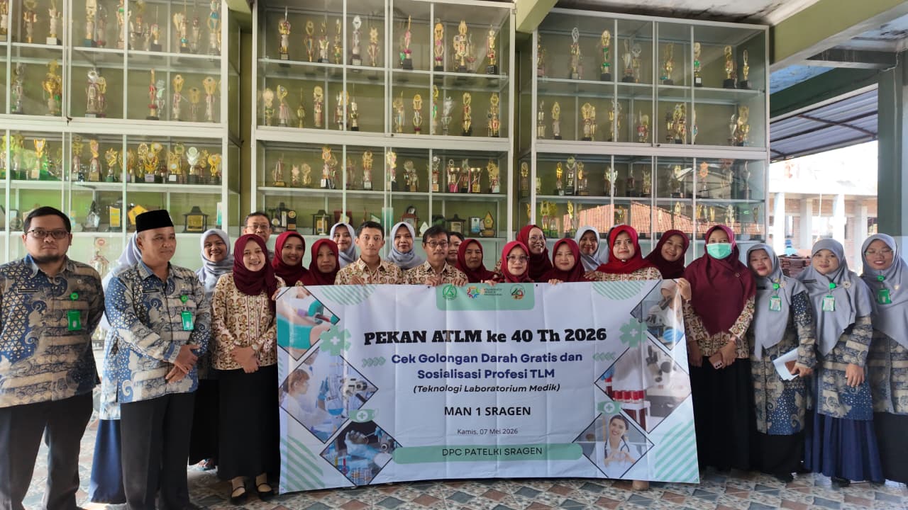 Edukasi Kesehatan di MAN 1 Sragen: Mengenal Profesi TLM Bersama DPC PATELKI Sragen