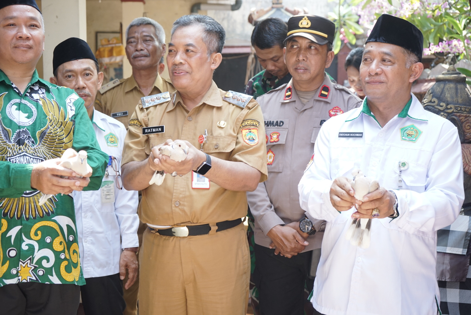 Pelepesan Merpati Tandai Launching Griya Nata Kankemenag Sragen