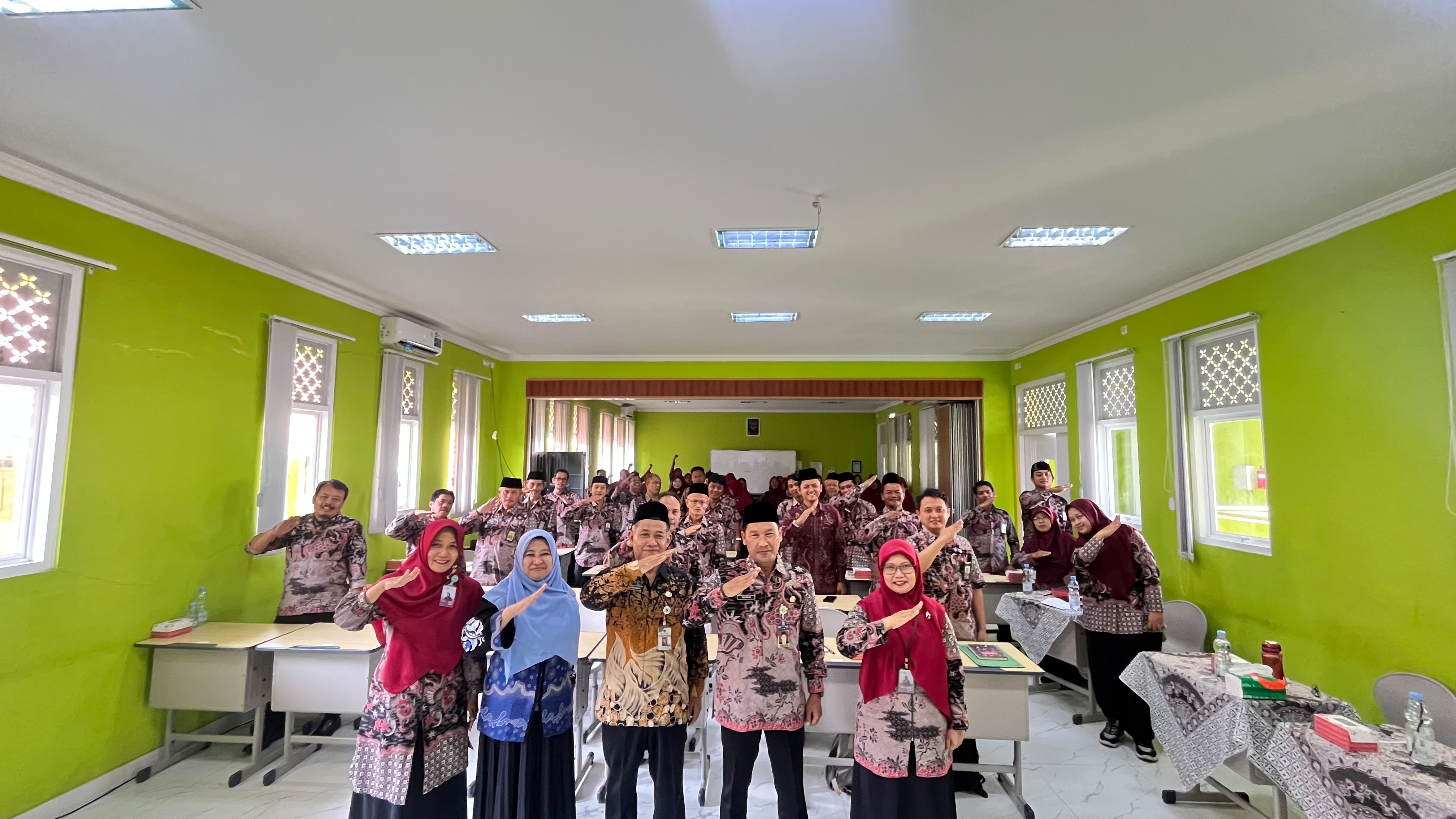 MTsN 5 Sragen Perkuat Kurikulum Berbasis Cinta Jelang Tahun Ajaran Baru