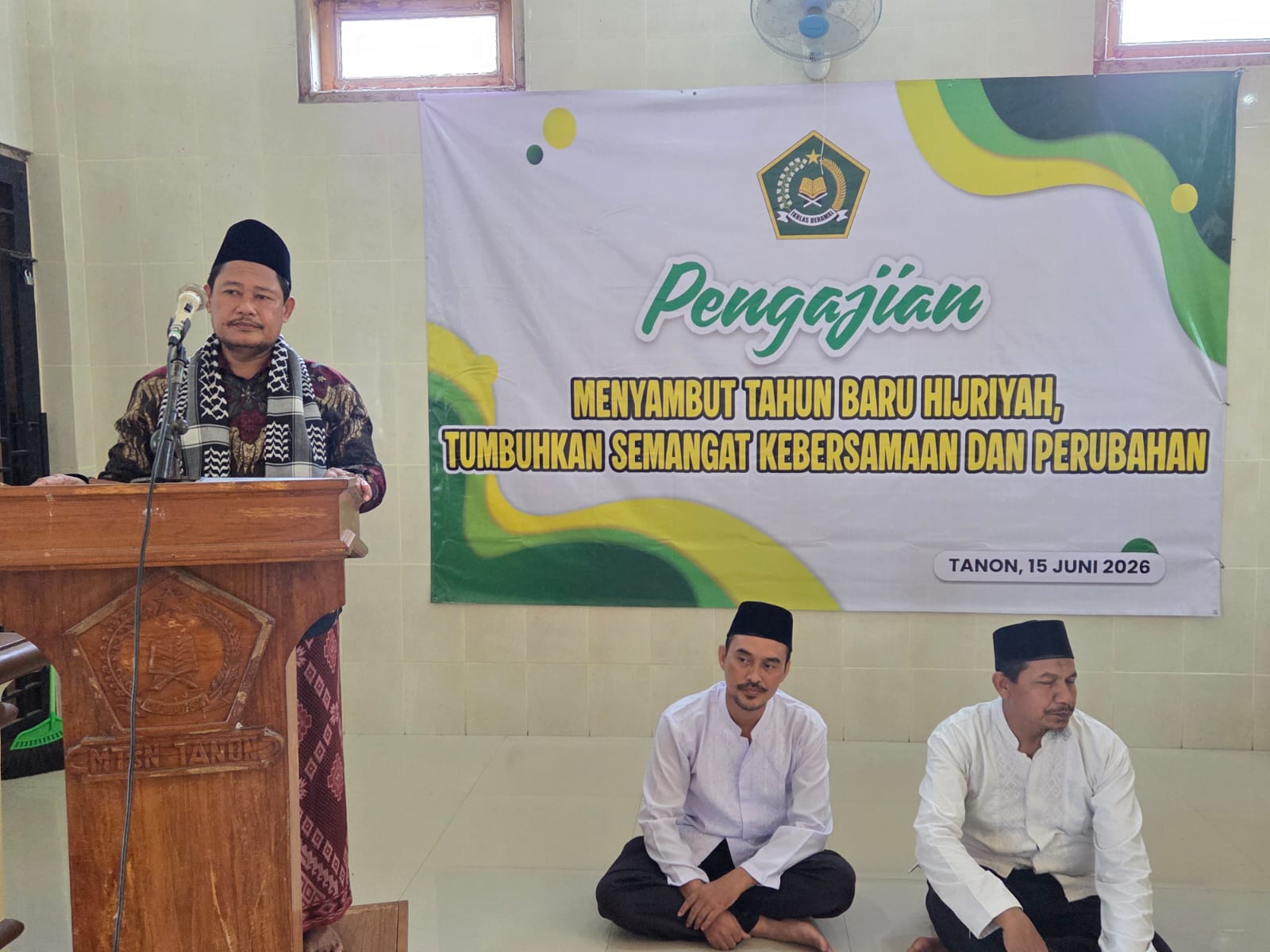 Sambut Muharram 1448 H, MTsN 2 Sragen Gelar Pengajian dan Muhasabah Bersama