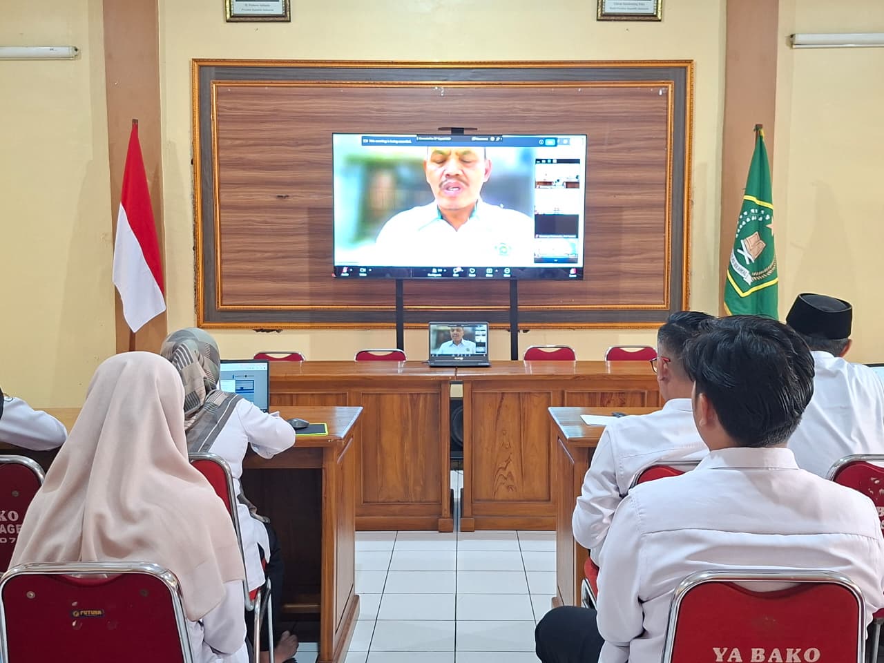 Ikuti Evaluasi PMPZI Semester I, Kemenag Sragen Matangkan Pembangunan Zona Integritas