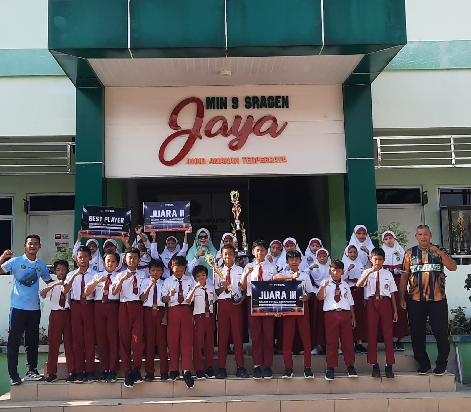 Tim Futsal MIN 9 Sragen Borong Prestasi di Sragen Futsal Championship 2026