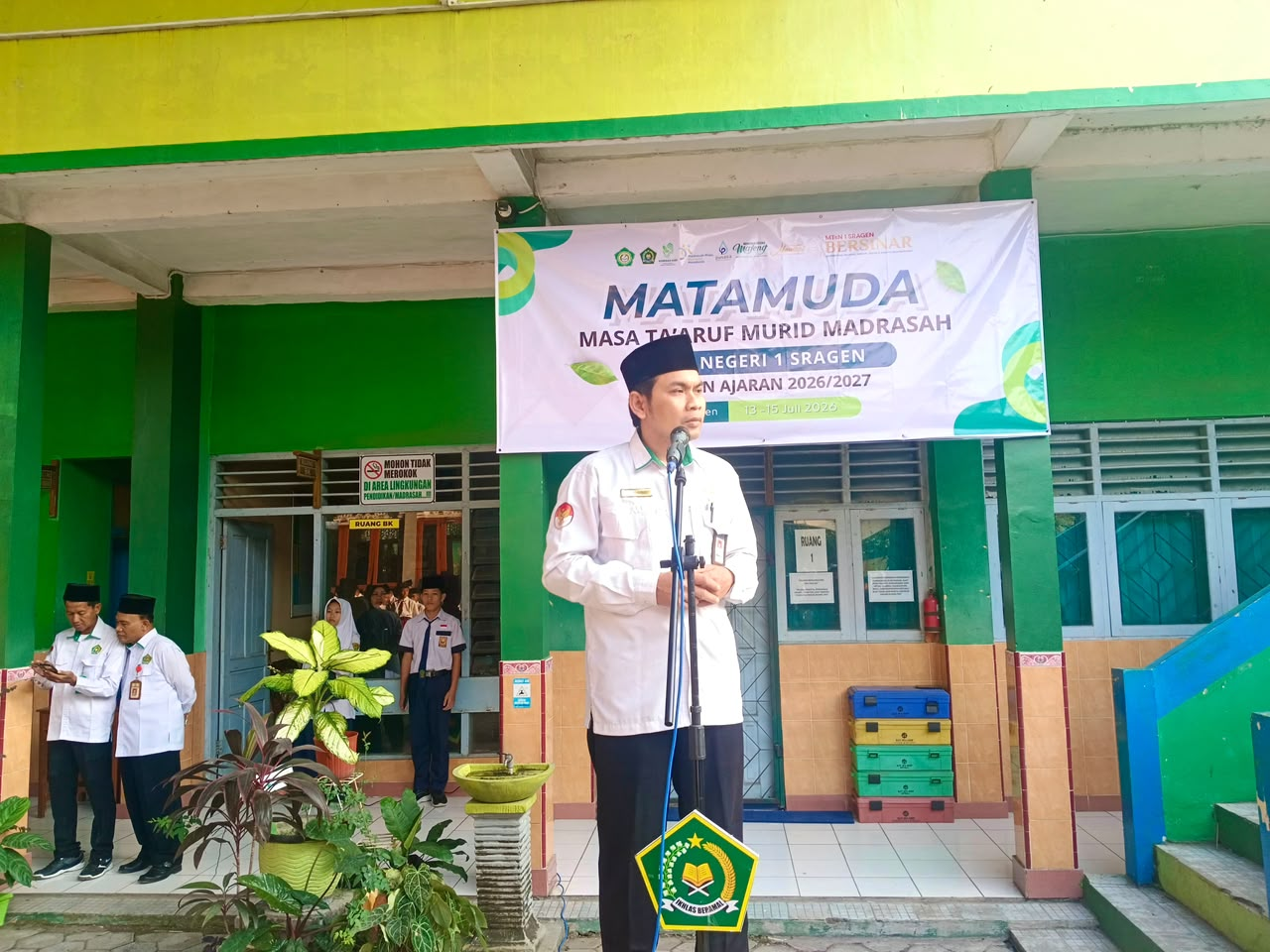 Kenalkan Lingkungan dan Nilai-Nilai Madrasah, MTsN 1 Sragen Bekali Murid Baru Lewat Matamuda