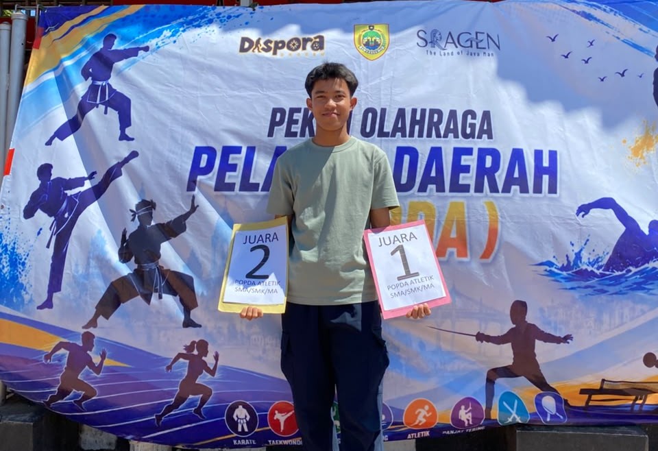 Cham Bersinar di POPDA 2026! Murid MAN 1 Sragen Borong 2 Kejuaraan Cabor Atletik Lari