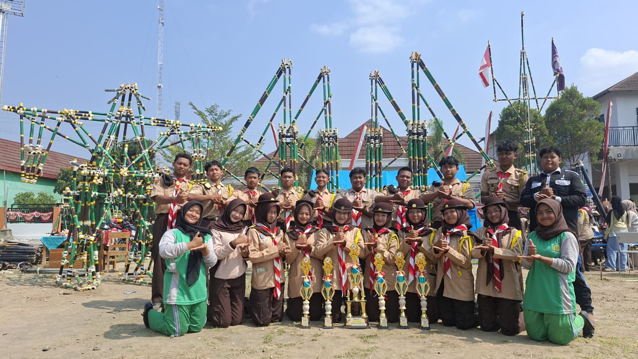 Pramuka MAN 2 Sragen Borong Enam Juara di Perkemahan HUT ke-65 Pramuka Plupuh