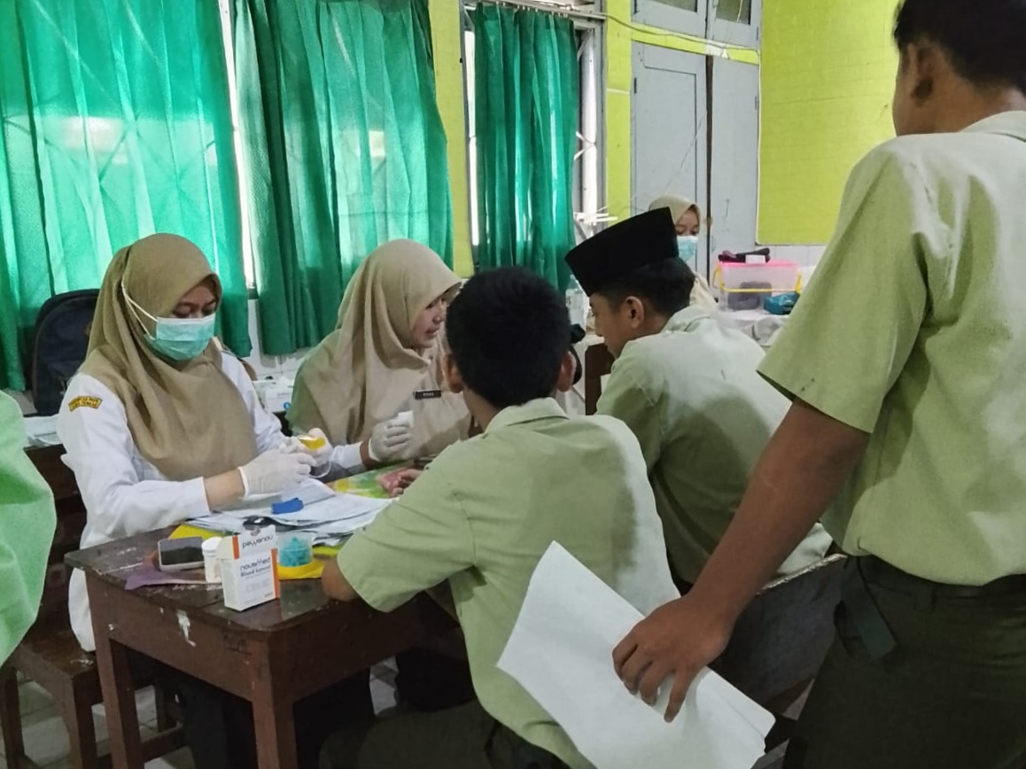 605 Siswa MTsN 3 Sragen Jalani CKG, Deteksi Dini Jadi Langkah Awal Jaga Kesehatan Siswa