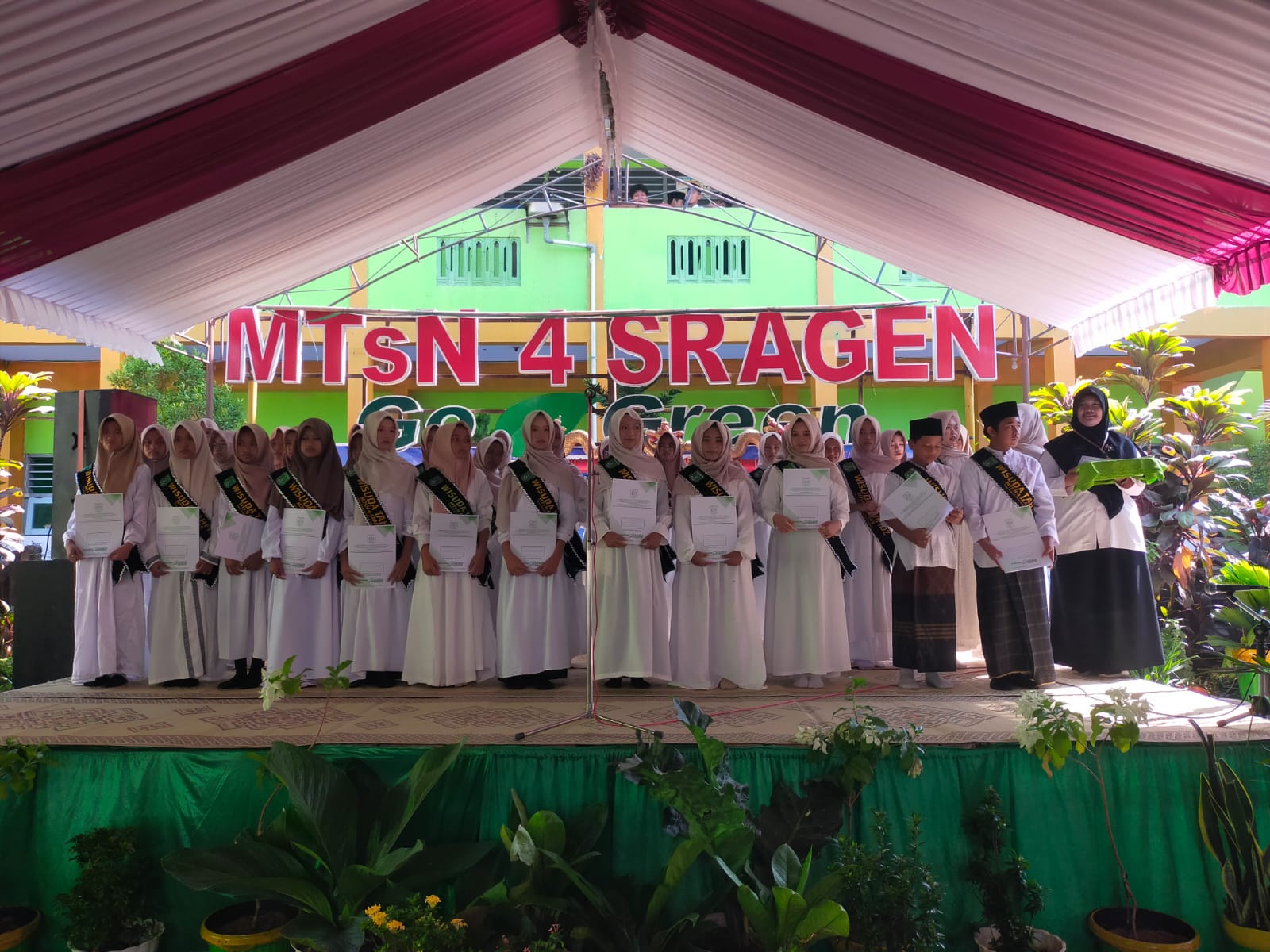 39 Siswa MTsN 4 Sragen Wisuda Tahfidz, Hafalan Diuji Satu Juz Sekali Duduk