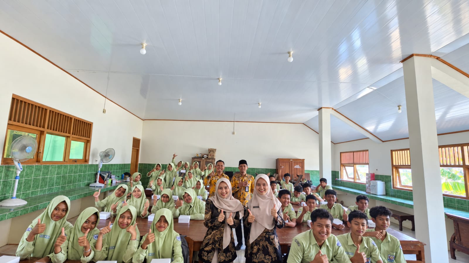 Gandeng Puskesmas Gemolong, MTsN 6 Sragen Gelar Sosialisasi P3LP Perkuat Kesehatan Mental Siswa
