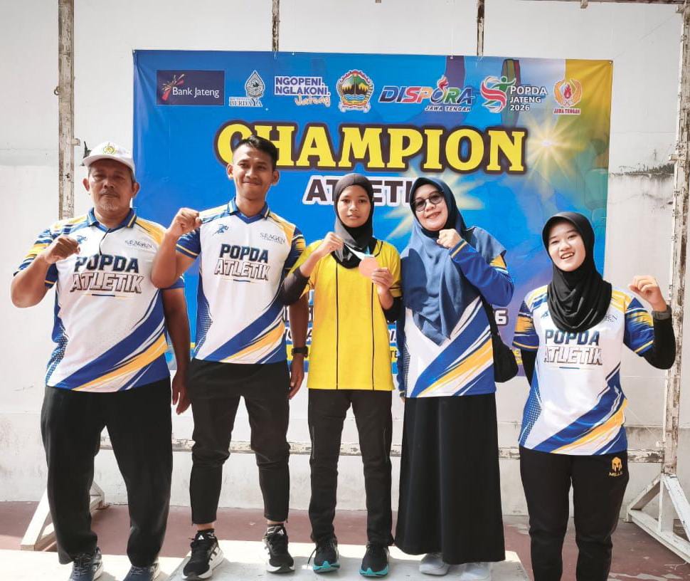 Inayah Salsabila Raih Juara 3 Tolak Peluru POPDA Jawa Tengah 2026