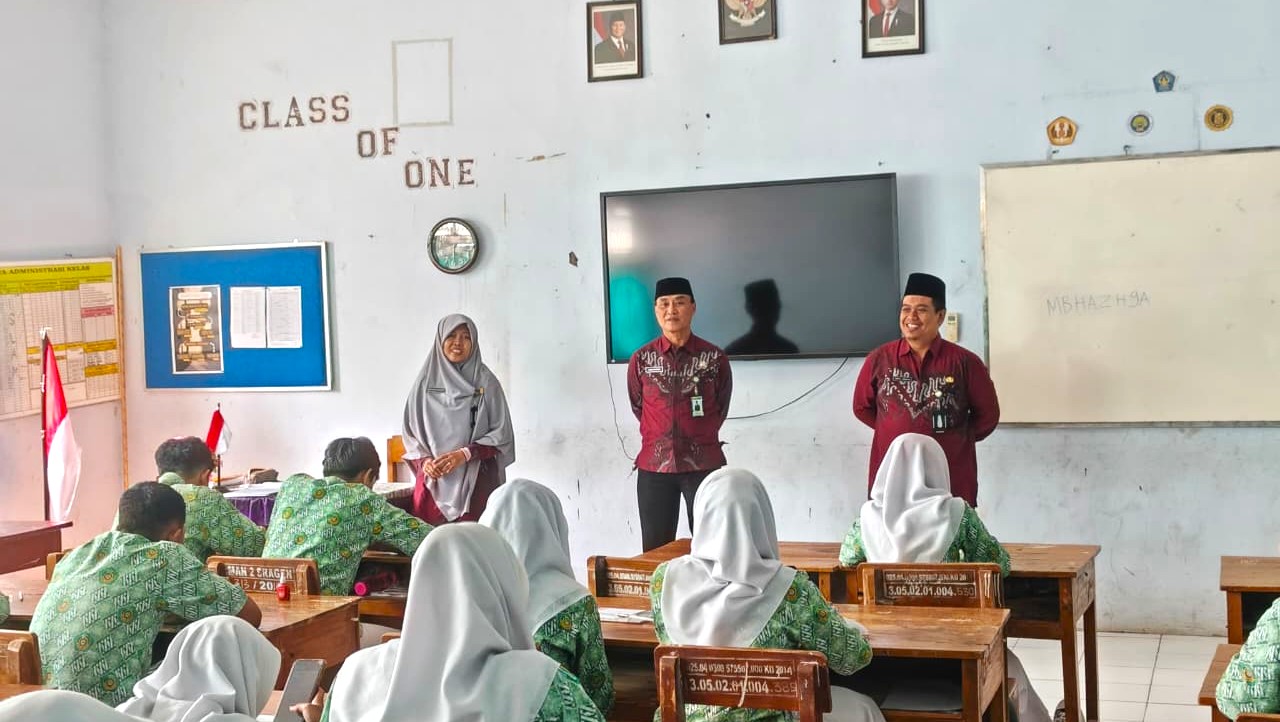 Optimalkan Persiapan TKA, MAN 2 Sragen Sukses Gelar Try Out TKA Batch 2