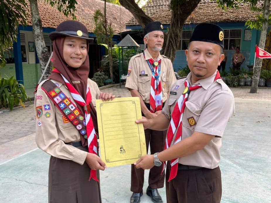 Bangga! Siswa MTsN 3 Sragen Raih Juara Tergiat 1 Uji Pramuka Garuda