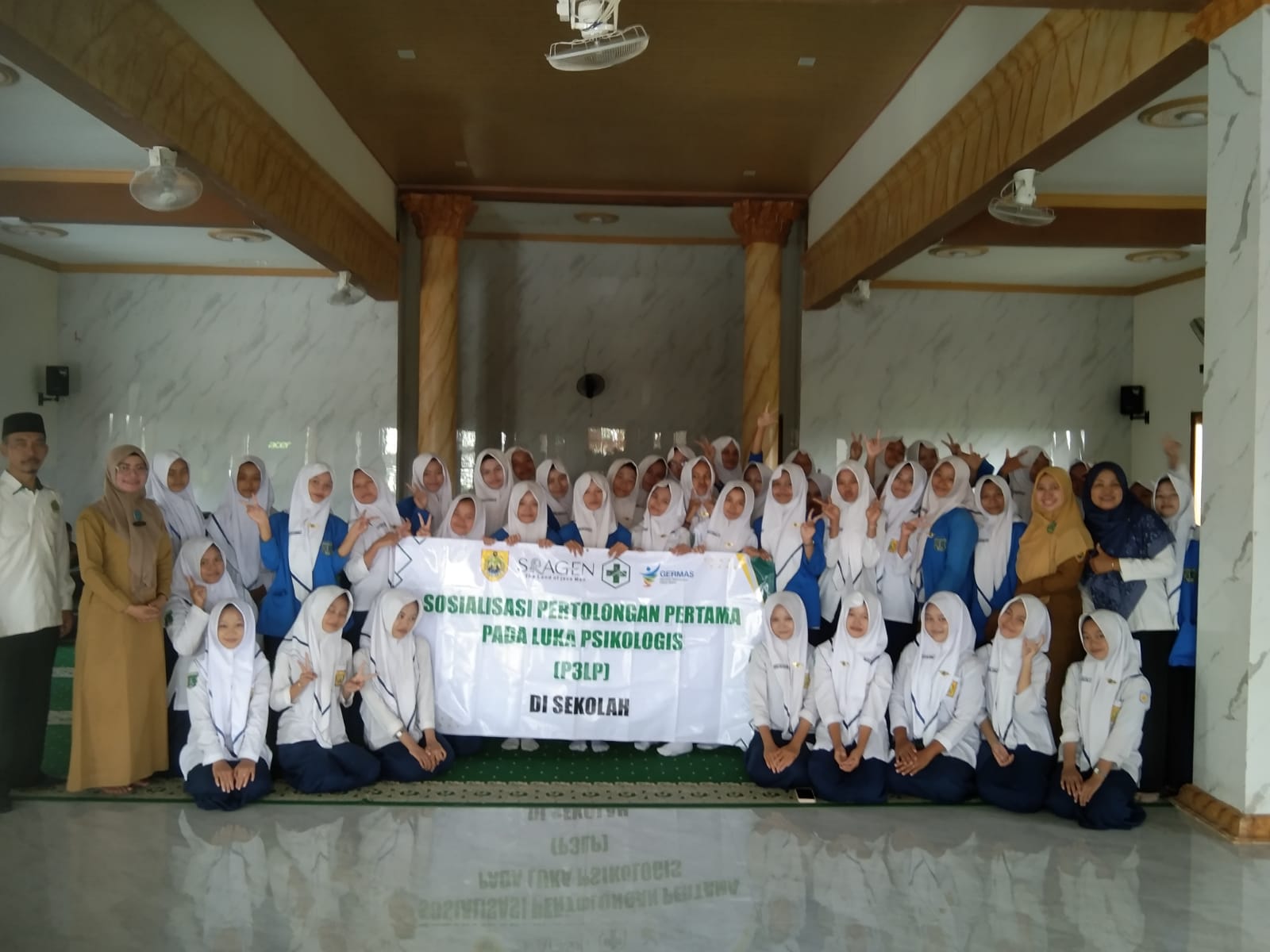 Mengenal Pertolongan Pertama pada Luka Psikologis, Siswa MTsN 4 Sragen Belajar Jadi Teman yang Peduli