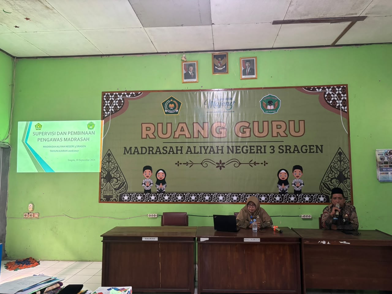 Pembinaan dan Supervisi Guru MAN 3 Sragen: Mengajar dengan Ikhlas, Terus Berinovasi