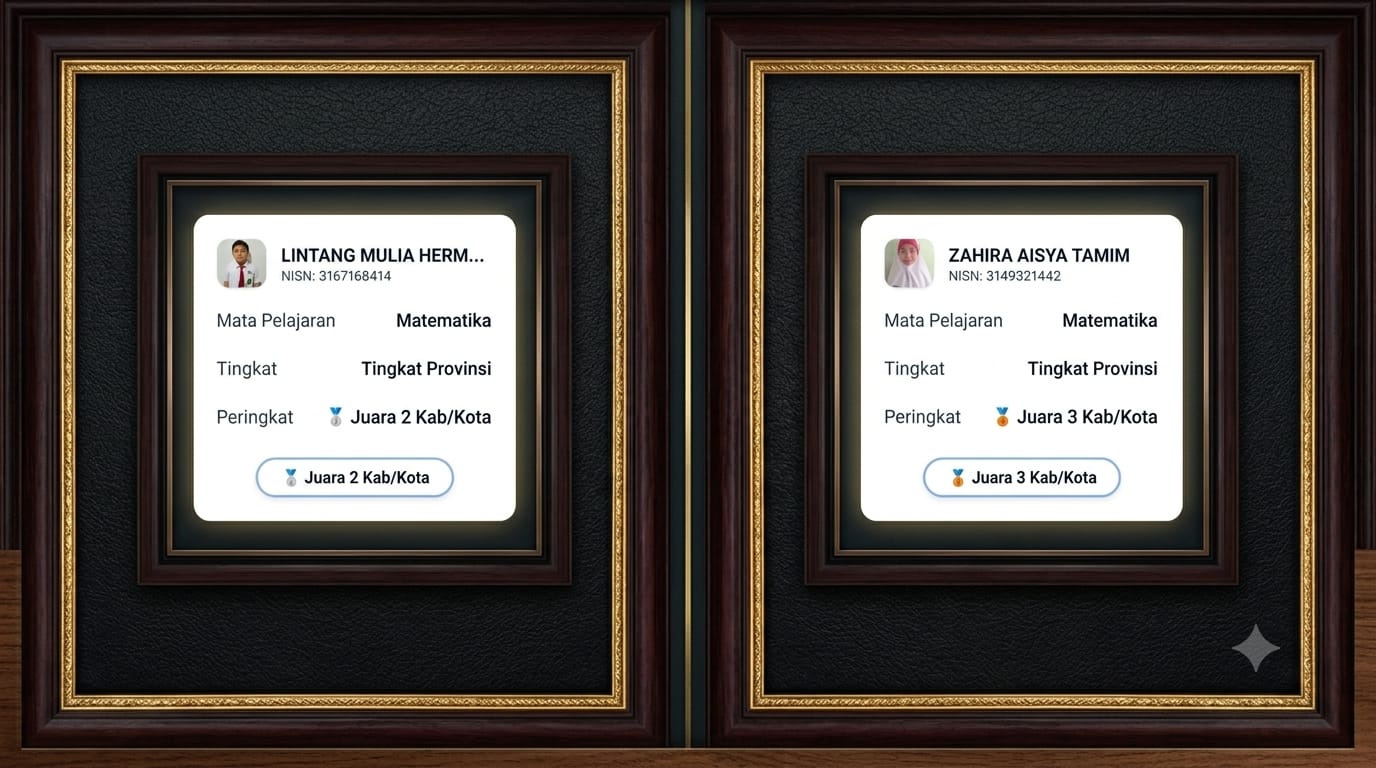 MIN 9 Sragen Raih Juara 2 dan Juara 3 Matematika Pada OMI Tingkat Kabupaten Sragen