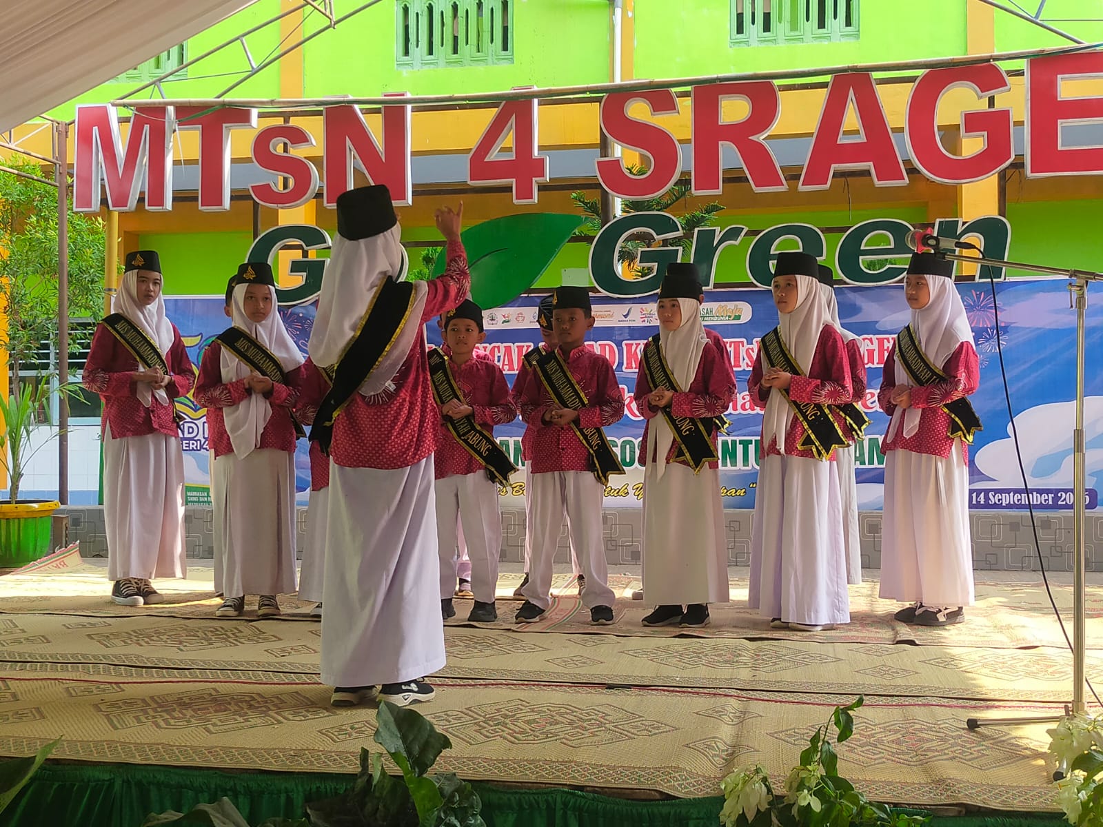 Harmoni Suara SD/MI Menggema, Semarak Milad ke-52 MTsN 4 Sragen Makin Meriah