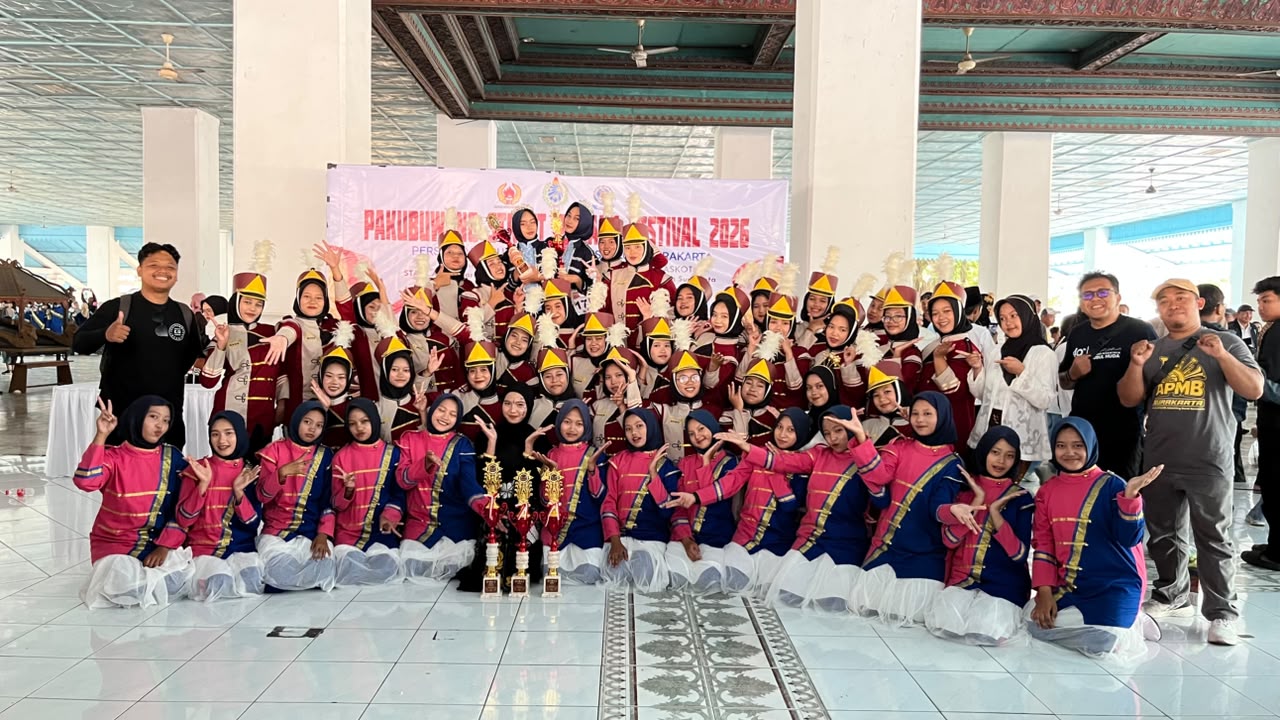 Marching Band Nurul Huda Borong Lima Penghargaan di Pakubuwono Street Parade Festival 2026