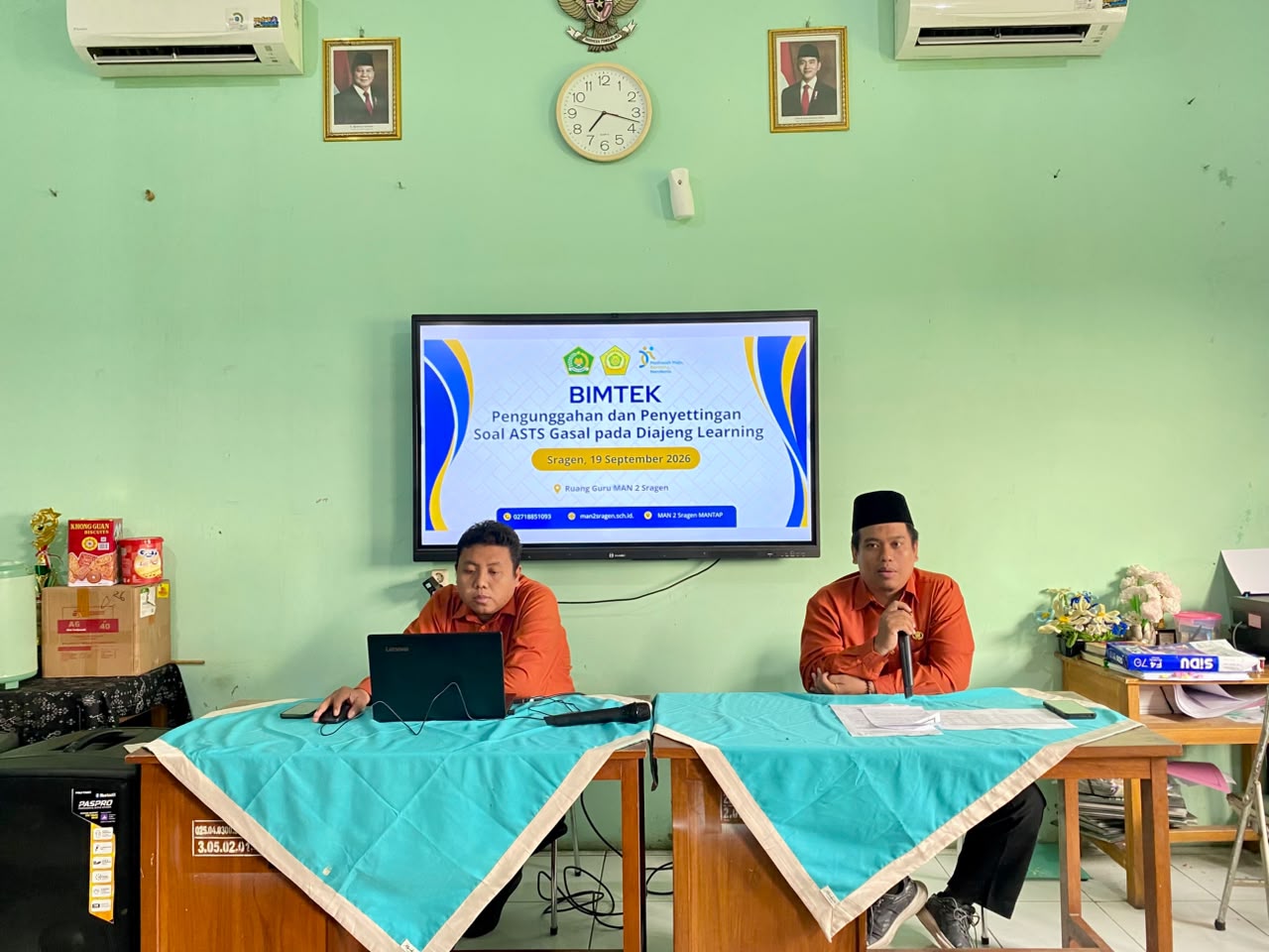 Optimalkan Hasil ASTS dan AKGTK 2026, MAN 2 Sragen Selanggarakan Bimtek untuk Perkuat Kesiapan Asesmen Digital