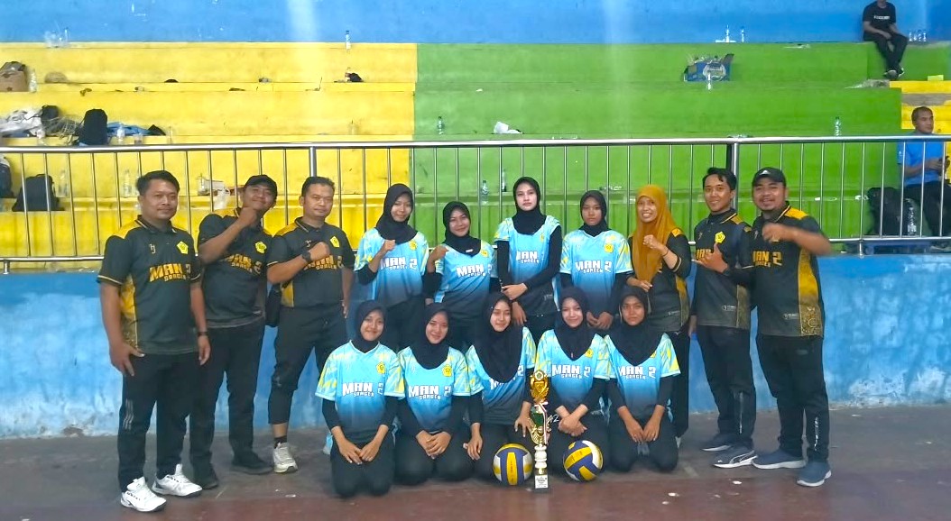 Tim Bola Voli Putri MAN 2 Sragen Raih Juara 3 PORMA se-Karesidenan Surakarta
