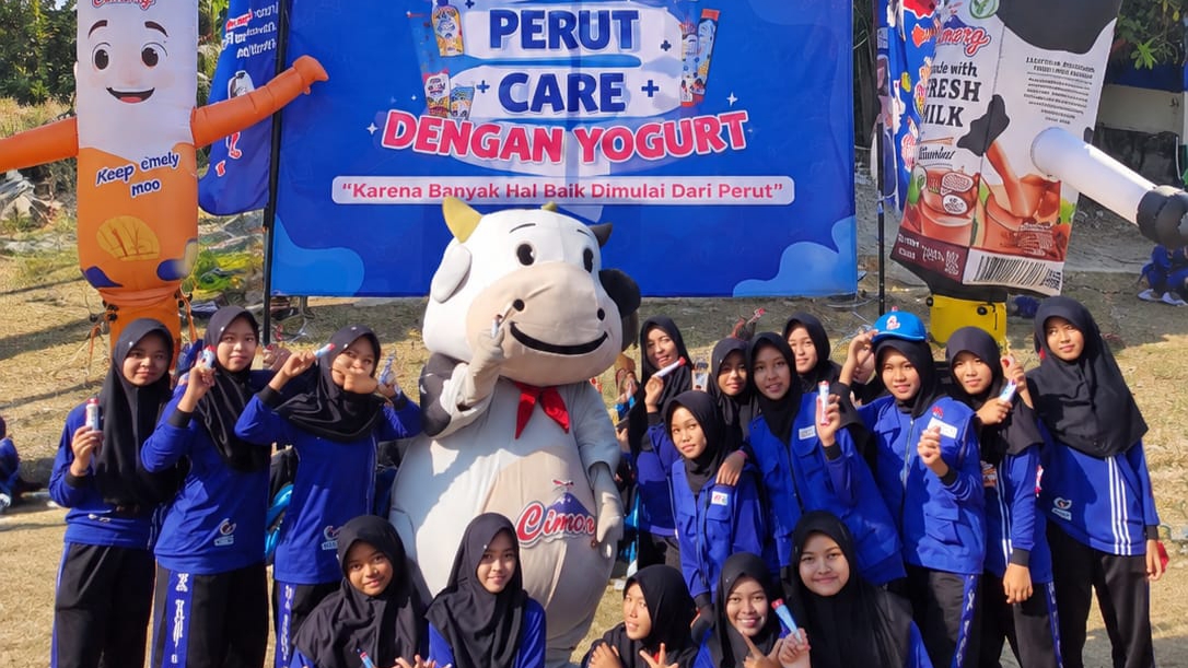 Cimory Goes to MTsN 6 Sragen, Siswa Belajar Gizi dan Hidup Sehat