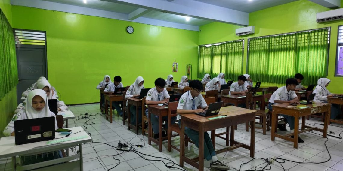 Jelang Pelaksanaan TKA, MAN 1 Sragen Gelar Gladi Gelombang Pertama