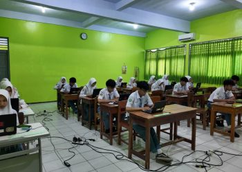 Jelang Pelaksanaan TKA, MAN 1 Sragen Gelar Gladi Gelombang Pertama