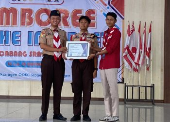 Membanggakan! 127 Pramuka Penggalang Antarkan MTsN 5 Sragen Raih Penghargaan Peserta Terbanyak JOTA-JOTI 2026