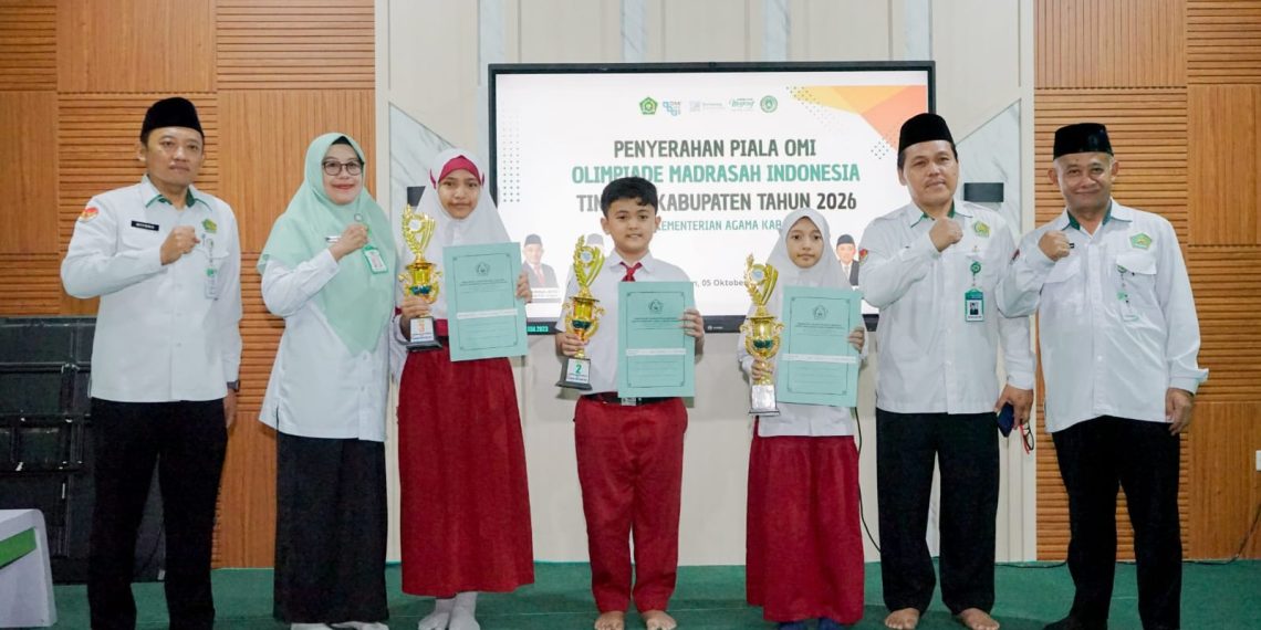 Kemenag Sragen Serahkan Penghargaan OMI Tingkat Kabupaten, Peserta Diminta Optimis Harumkan Nama Sragen