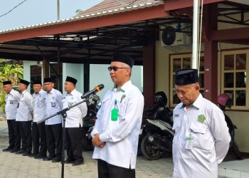 Apel Pagi Kemenag Sragen, dari Penyerahan SK Pensiun hingga Penyambutan Pejabat Baru