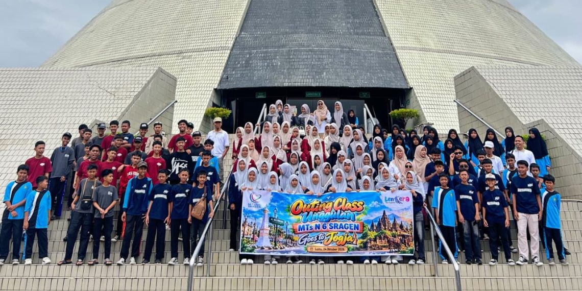Belajar di Luar Kelas, Siswa Unggulan MTsN 6 Sragen Jelajahi Wisata Edukasi Jogja-Klaten