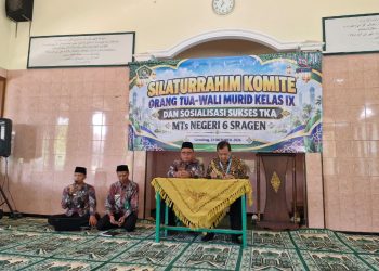 Sinergi untuk Prestasi: MTsN 6 Sragen Rangkul Orang Tua Sukseskan Tes Kemampuan Akademik Siswa